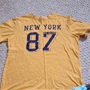 Kids Yellow Graphic Tee